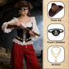 Womens Pirate Costume Accessories Set