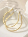 Simple Vintage Silver Earrings