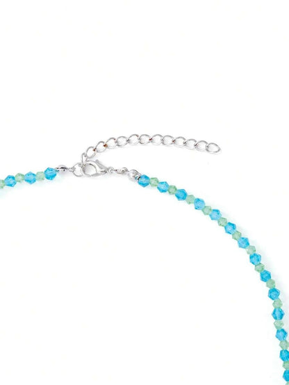 Crystal Butterfly Choker Necklace