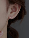 Elegant Heart Earring Studs
