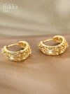 Vintage Hollow Geometric Circular Earrings