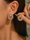 Handmade Bohemian Faux Crystal Earrings