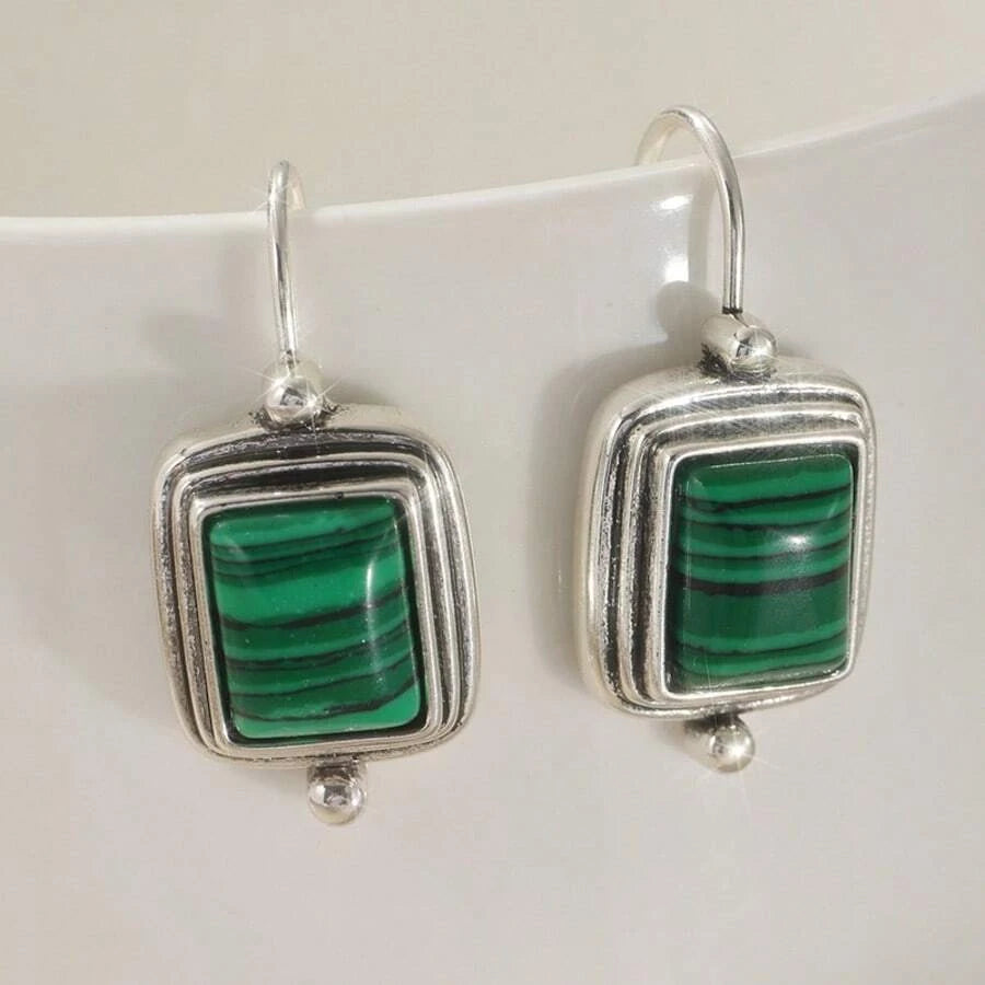 Classic Geometric Drop Earrings
