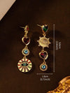 Vintage Avant-Garde Eye Earrings