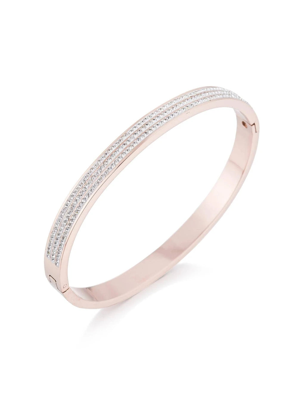 Cubic Zirconia Decor Bangle