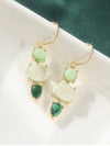Retro Minimalist Geometric Drop Earrings