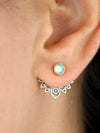 Minimalist Crystal Stud Earrings