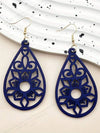 Bohemian Carved Hollow Earrings