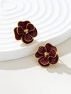 Vintage Floral Stud Earrings