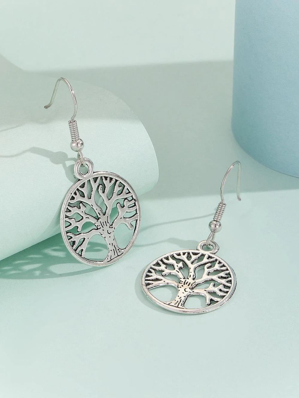 Tree Of Life Drop Earrings