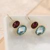 Retro Minimalist Geometric Drop Earrings
