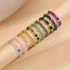 Bohemian Mixed Color Seed Bead Rings