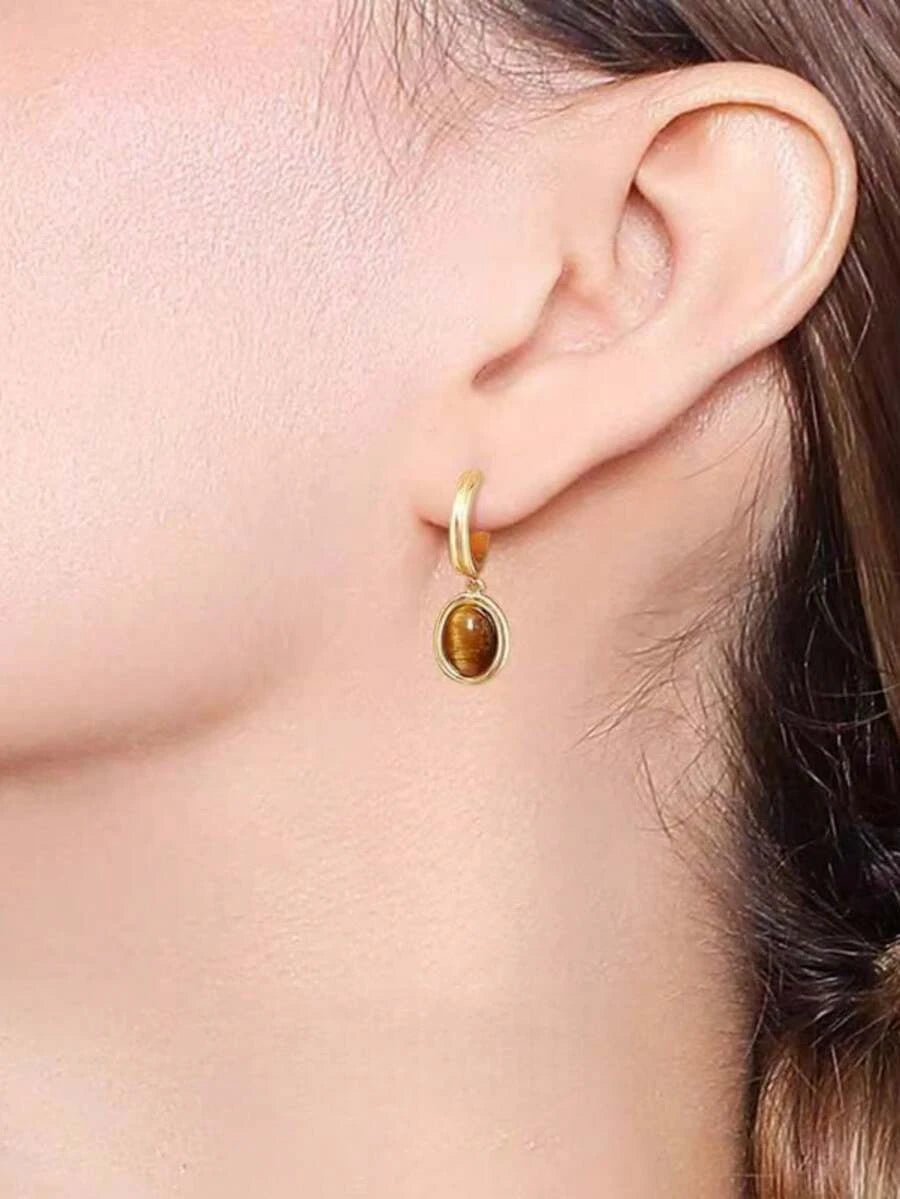 Vintage C Shape Earrings