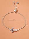Cubic Zirconia Cross Bracelet