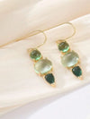 Retro Minimalist Geometric Drop Earrings