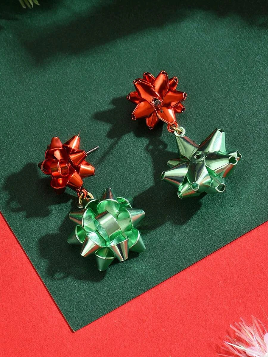 Vintage Minimalist Hammered Half-Sphere Earrings