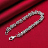 Sterling Silver Plated Chain Bracelet