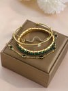 Rhinestone Snake Bracelet Set