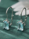 Retro Square Cubic Zirconia Earrings
