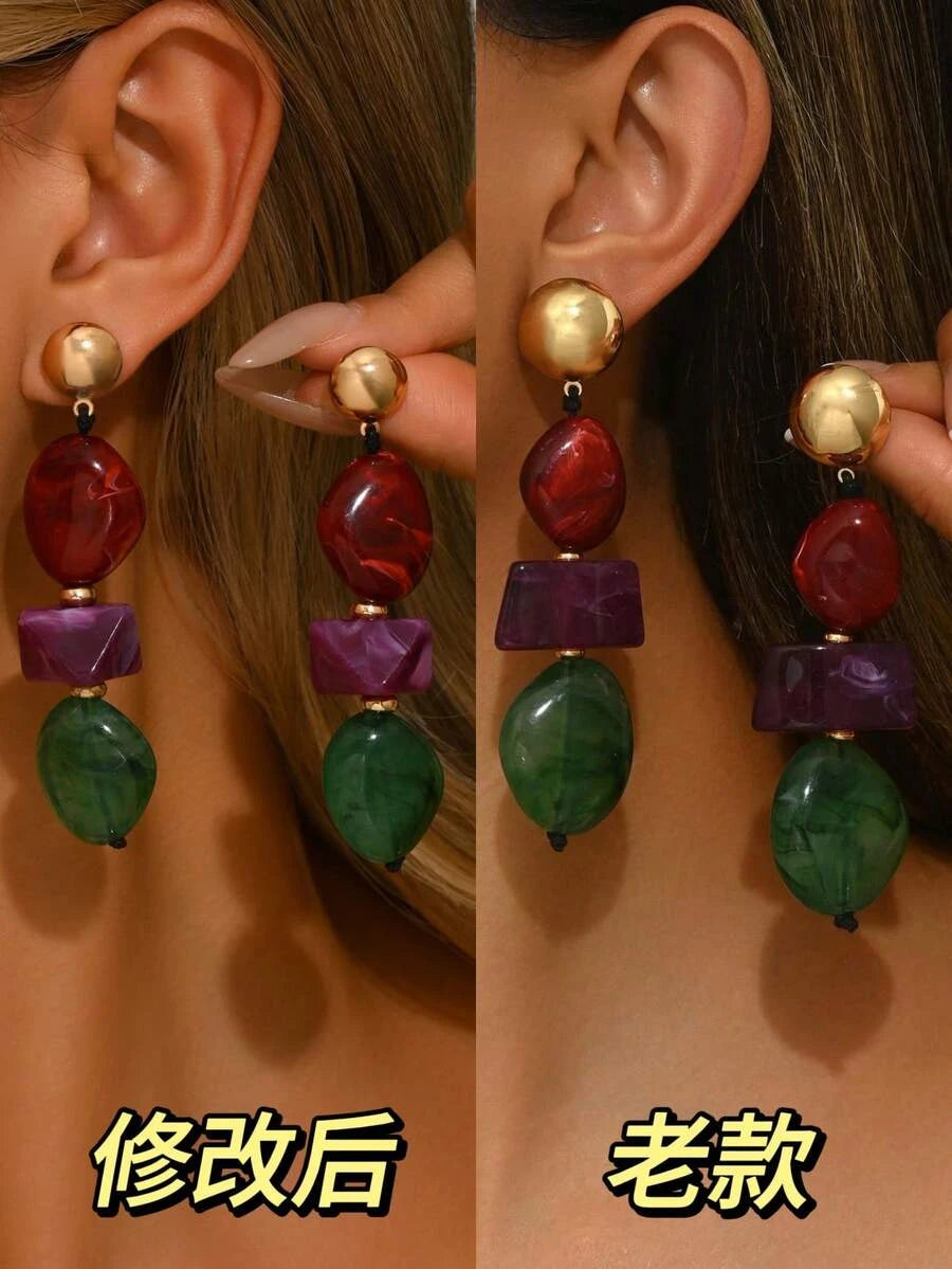 Elegant Bohemian Gold Earrings