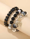 Tree Shaped Jewelry Bracelet Set
