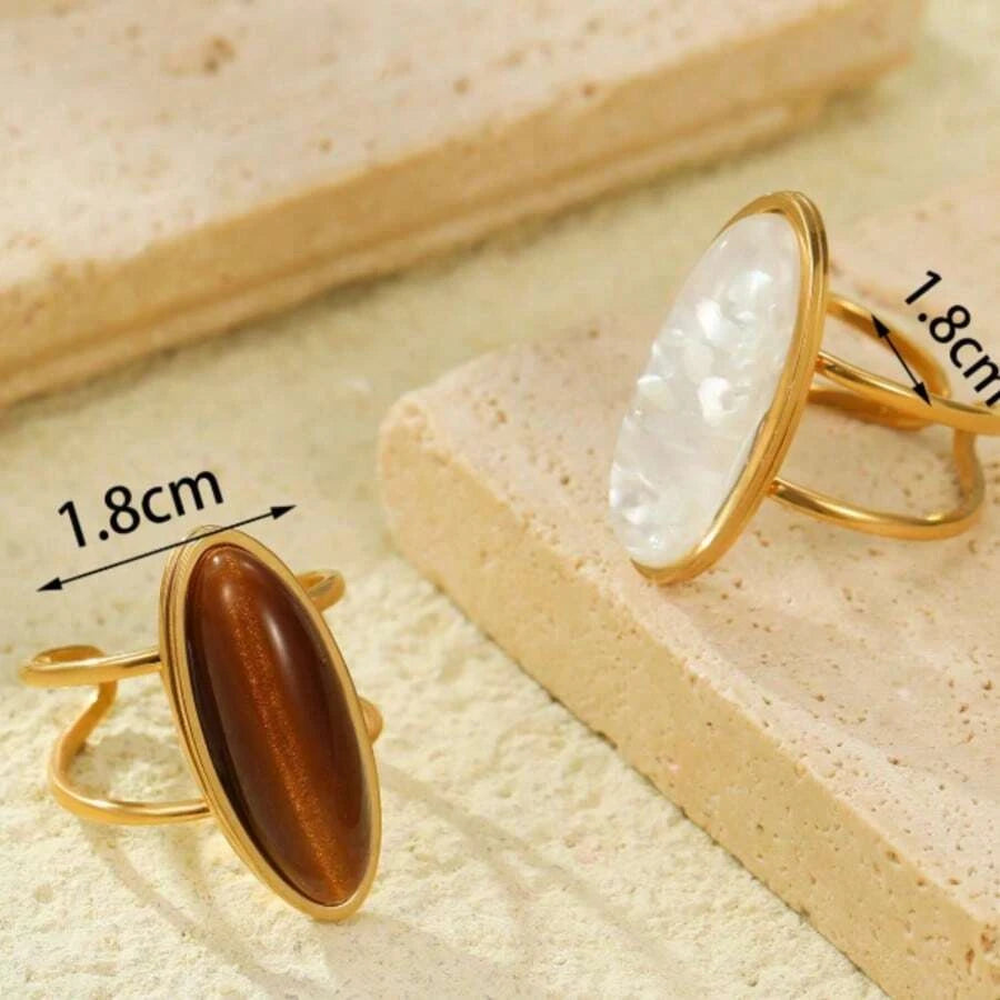 Bohemian Vintage Tiger Eye Ring