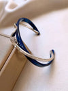 Andkiss Structured Layered Cuff Bangle