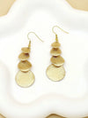 European Fringe Drop Earrings