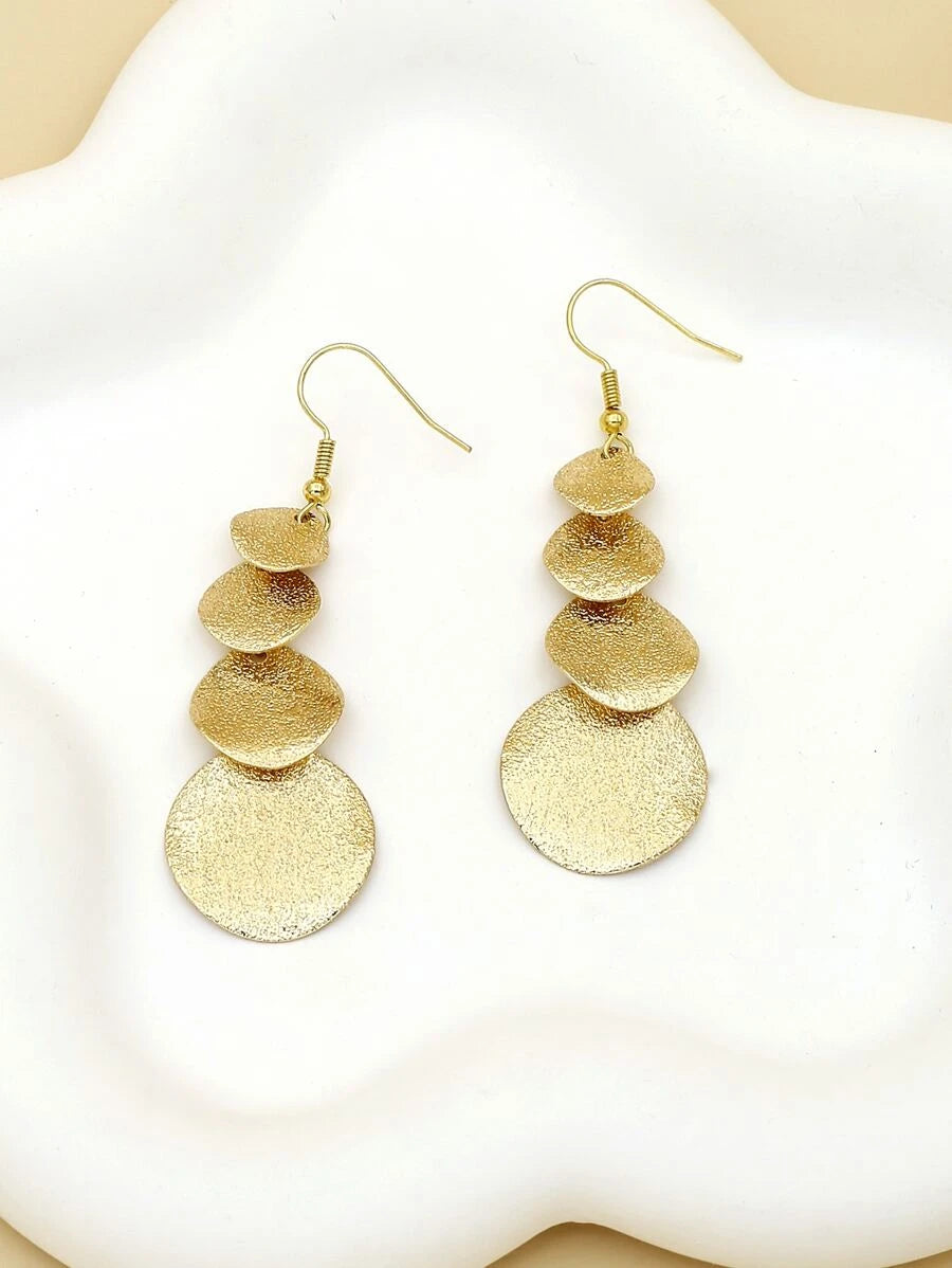 European Fringe Drop Earrings
