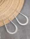 Simple Vintage Silver Earrings