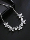 Gold Cubic Zirconia Chain Bracelet