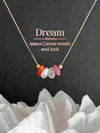 Cancer Zodiac Crystal Collarbone Necklace