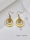 Vintage Style Geometric Drop Earrings
