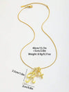 Zirconia Crystal Initial Necklace
