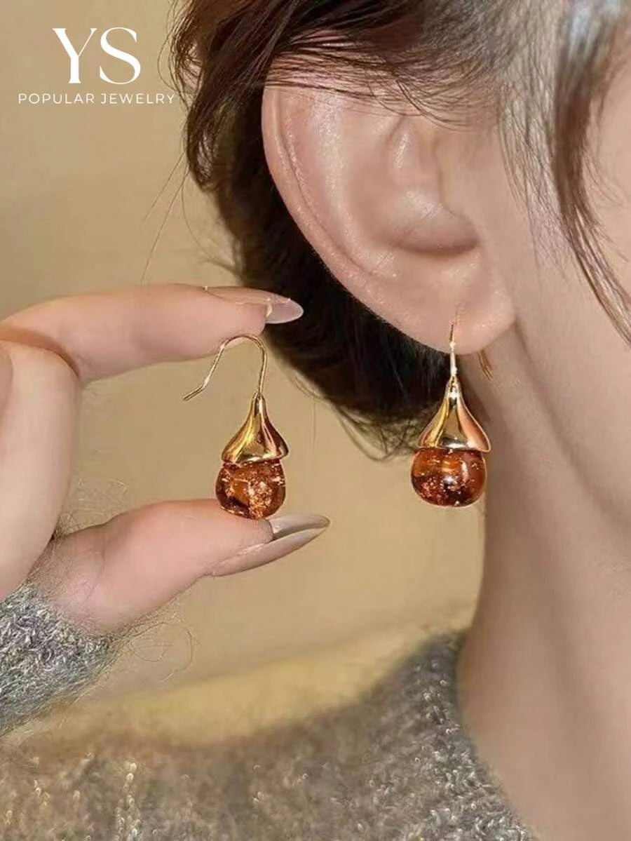 Vintage C Shape Earrings