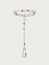 Glisma 18K Gold-Plated Beaded Finger Chain