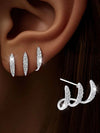 Vintage Cat Claw Hook Earrings