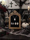 Vintage Baroque Resin Jewelry Tower