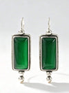 Minimalist Rectangular Dangle Earrings