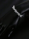 Gold Cubic Zirconia Chain Bracelet