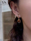 Vintage C Shape Earrings