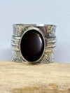 Vintage Silver Thick Band Ring