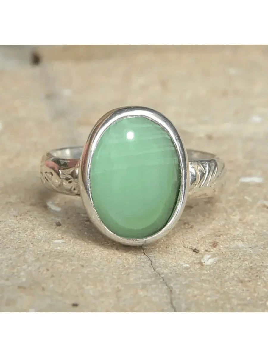 Vintage Boho Engagement Ring
