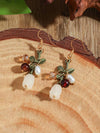 Chinese Retro Hollow Round Earrings