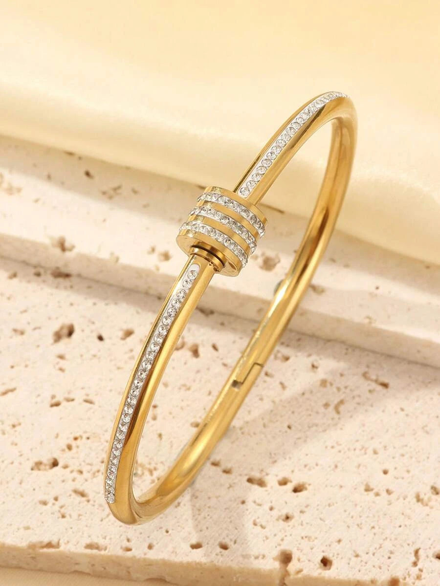 Personalized Multi-Color Stainless Steel Bracelet Set
