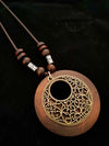 Vintage Long Sweater Necklace