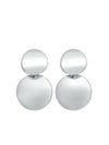 Retro Fashion Metal Round Disc Earrings