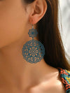 Vintage Hollow Statement Earrings