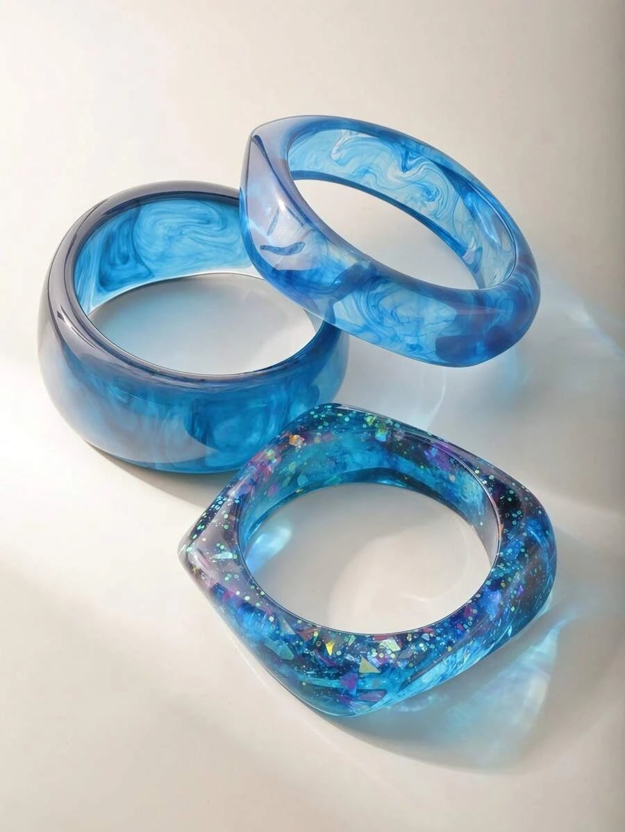 Geometric Bracelet Set