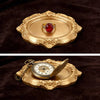 Vintage Gold Jewelry Tray